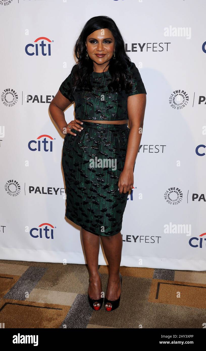 Mindy Kaling attending The Mindy Project cast at the 31st Annual