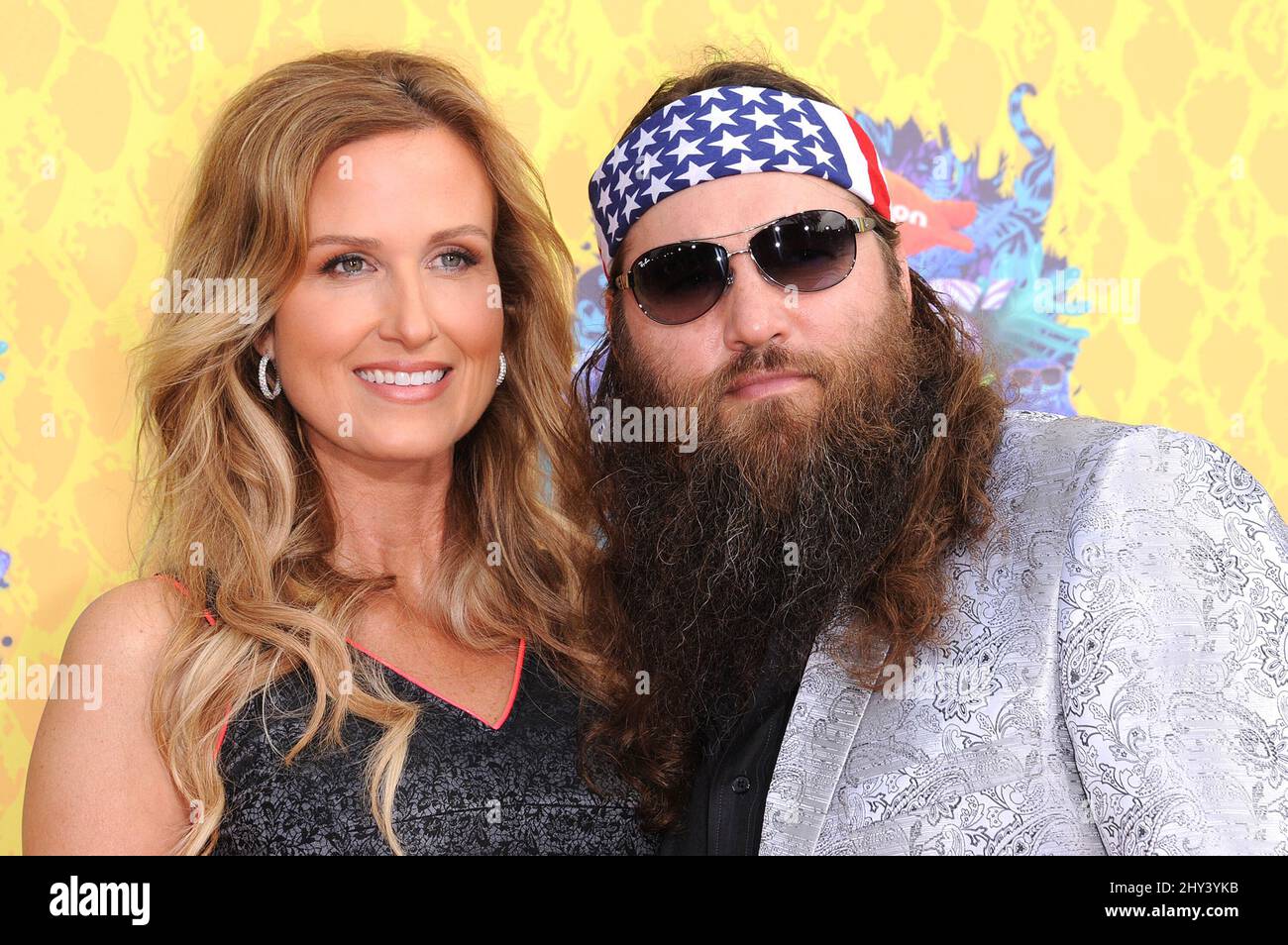 Willie Robertson & Korie Robertson attends Nickelodeon's 27th Annual