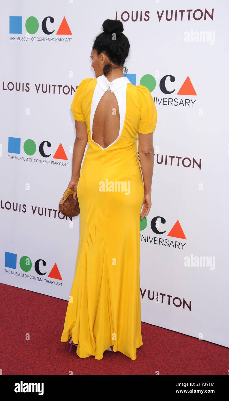 Tracee Ellis Ross attends the MOCA Celebrates 35th Anniversary Gala, at The Geffen at MOCA, Los Angeles Stock Photo