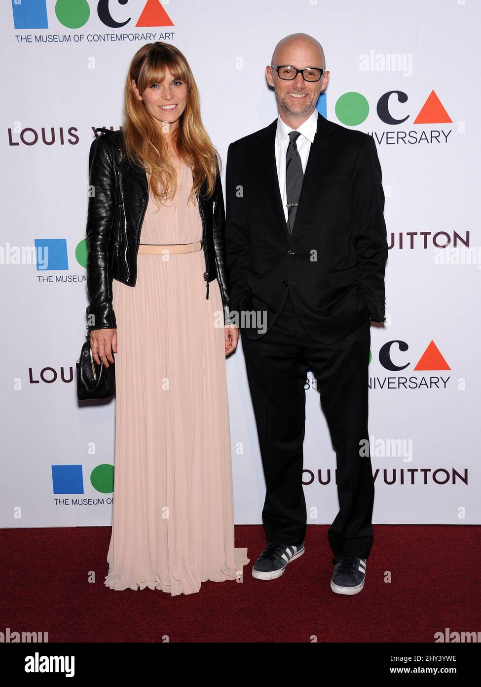 Moby attends the MOCA Celebrates 35th Anniversary Gala, at The Geffen at MOCA, Los Angeles Stock Photo