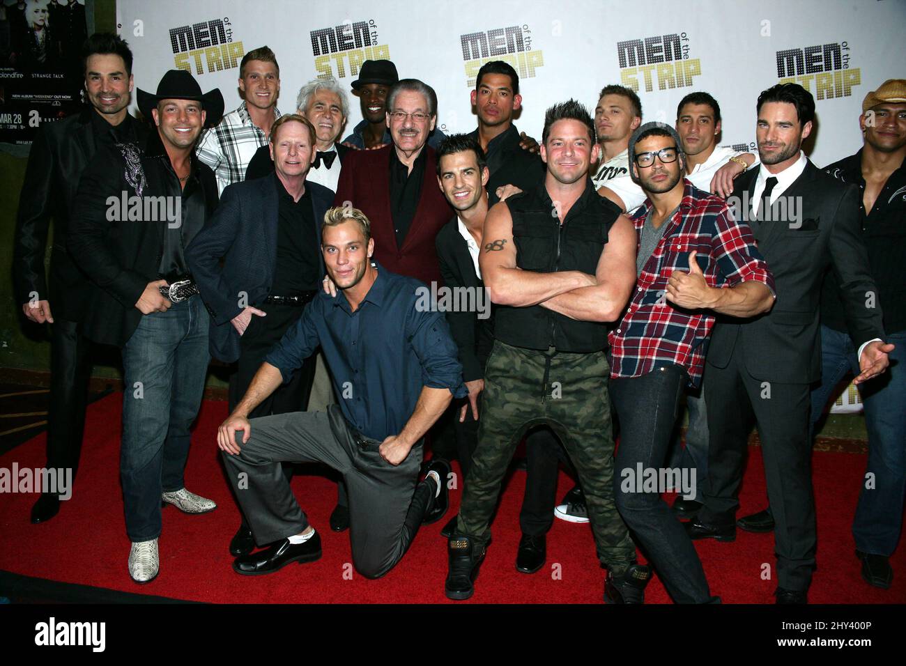 Jeff Timmons arrives at the "Men of the Strip" performance with Jeff(00)