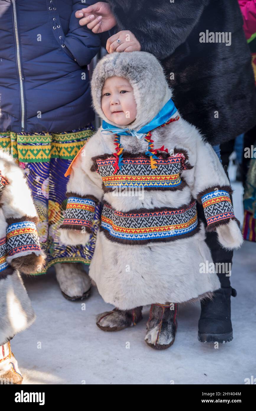 Nenets Patterns Wear traditional clothes hi-res stock photography and images - Alamy