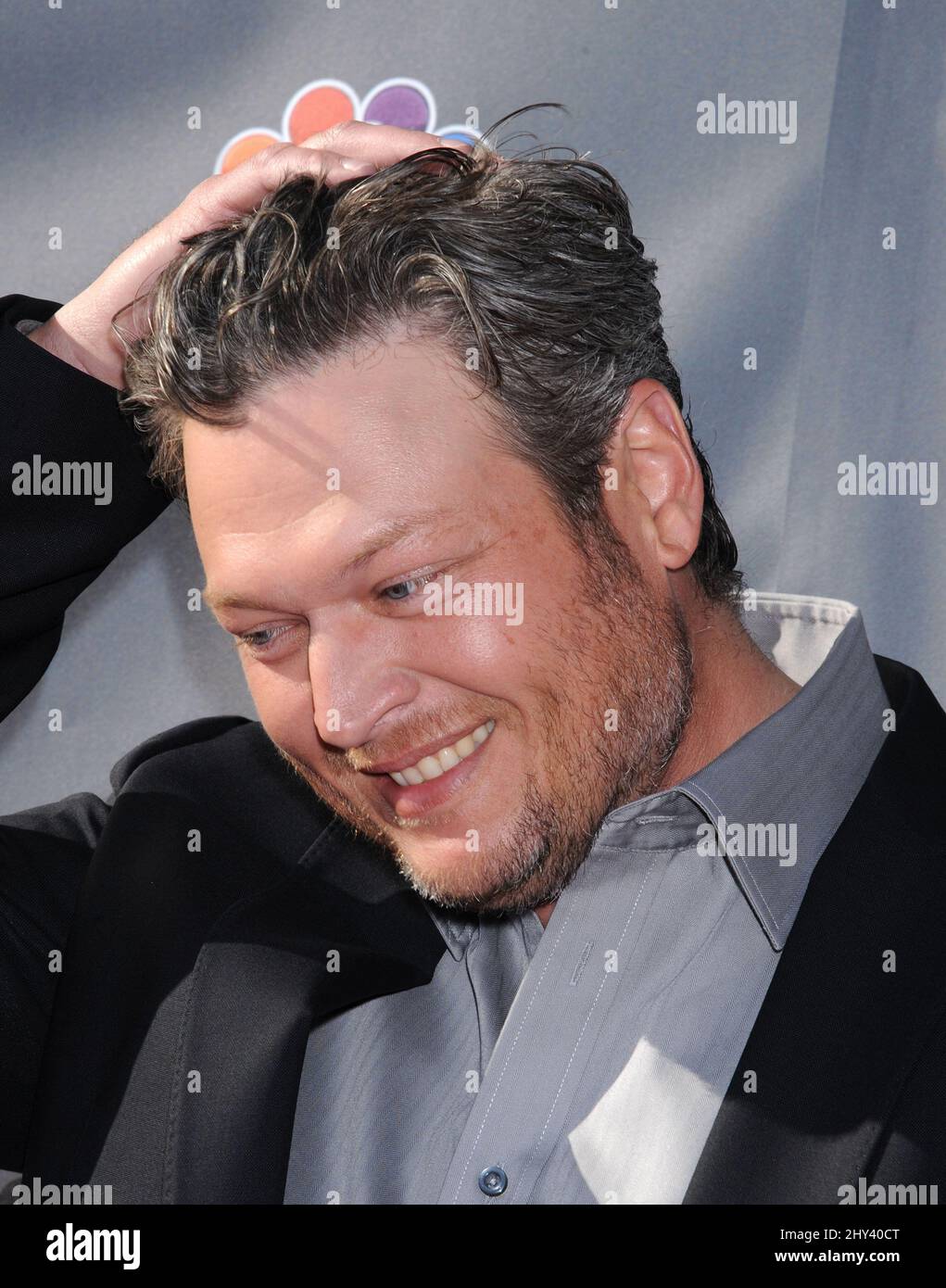 Blake Shelton attending the NBC's 