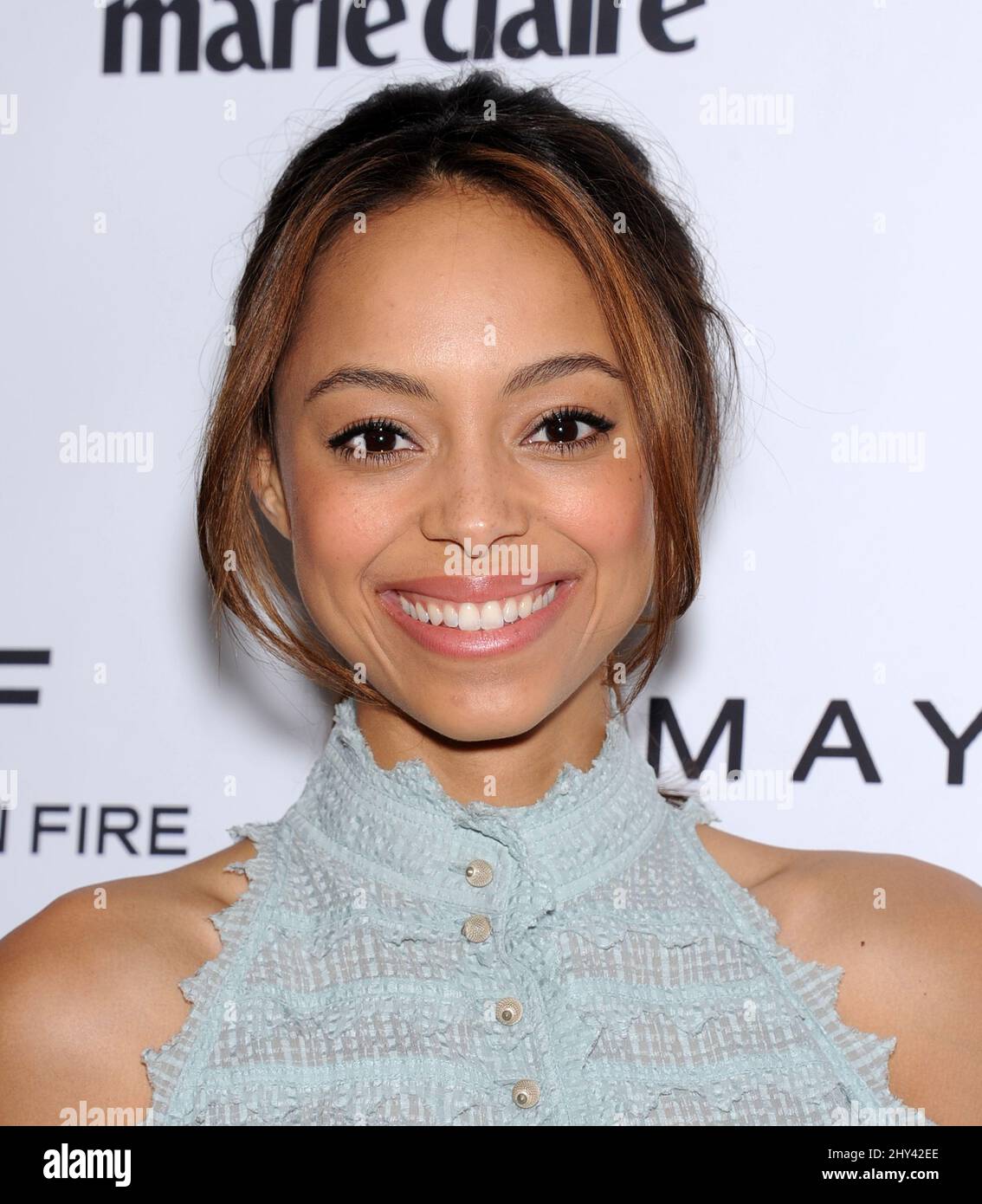 Amber Stevens seen at the Marie Claire Fresh Faces Party, on Tuesday ...