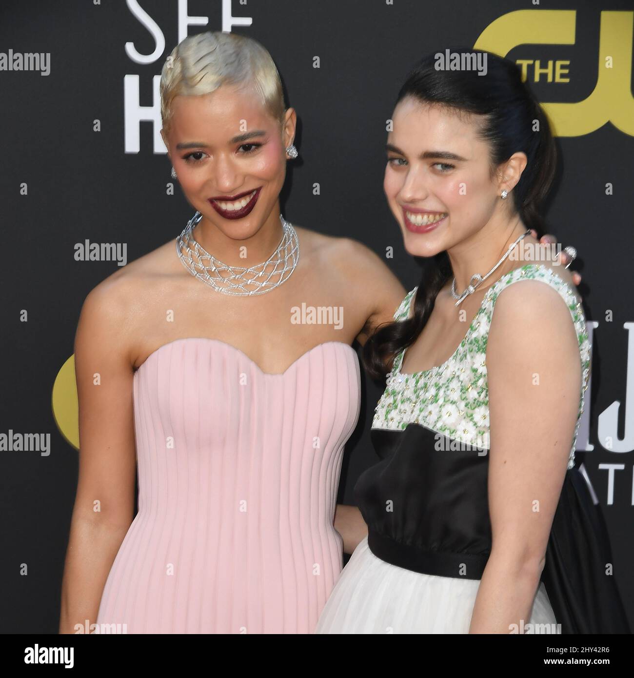 Jasmin Savoy Brown and Sarah Margaret Qualley attend the 27th Annual ...
