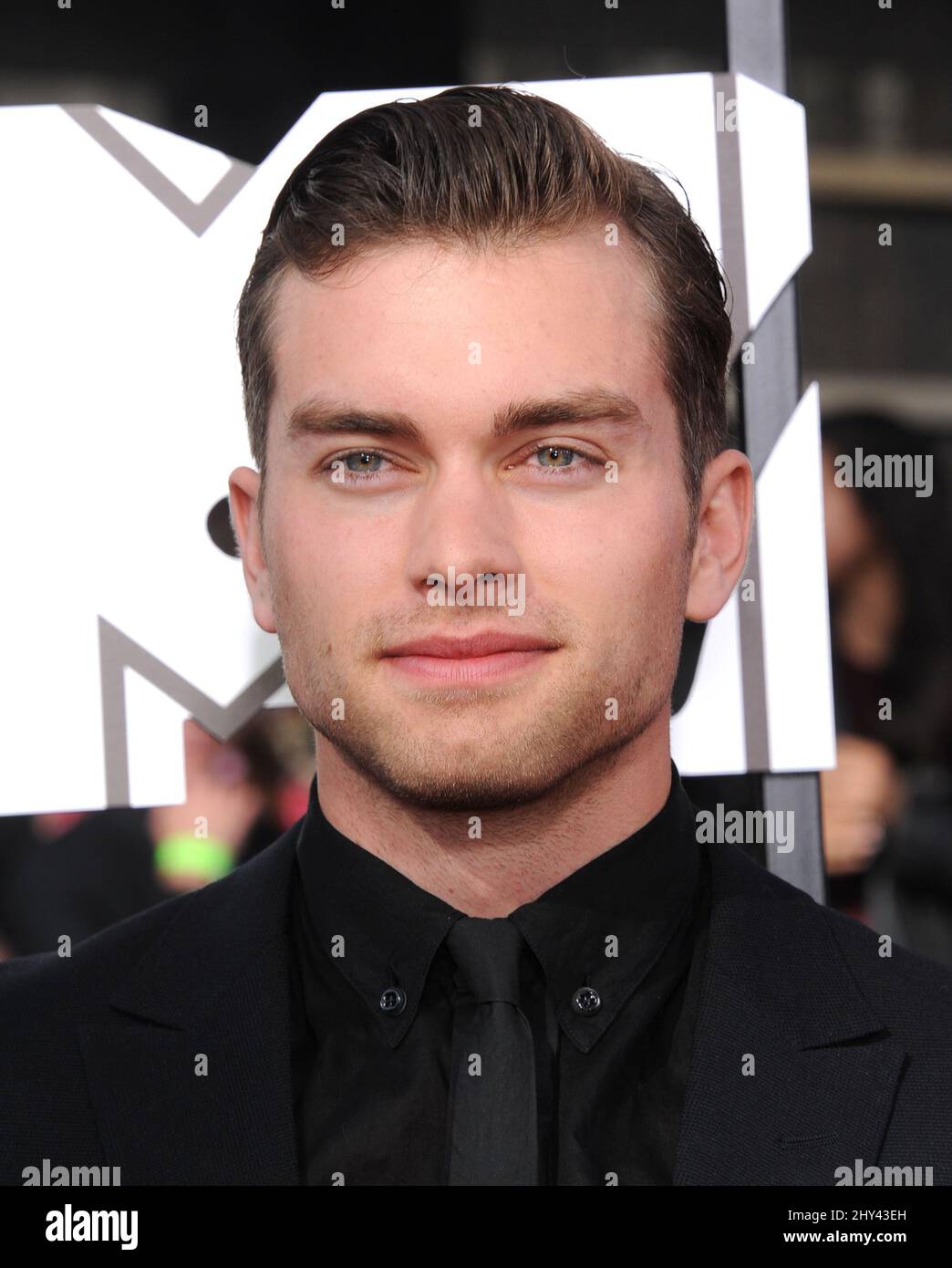 Pierson Fode attending the 2014 MTV Movie Awards in Los Angeles