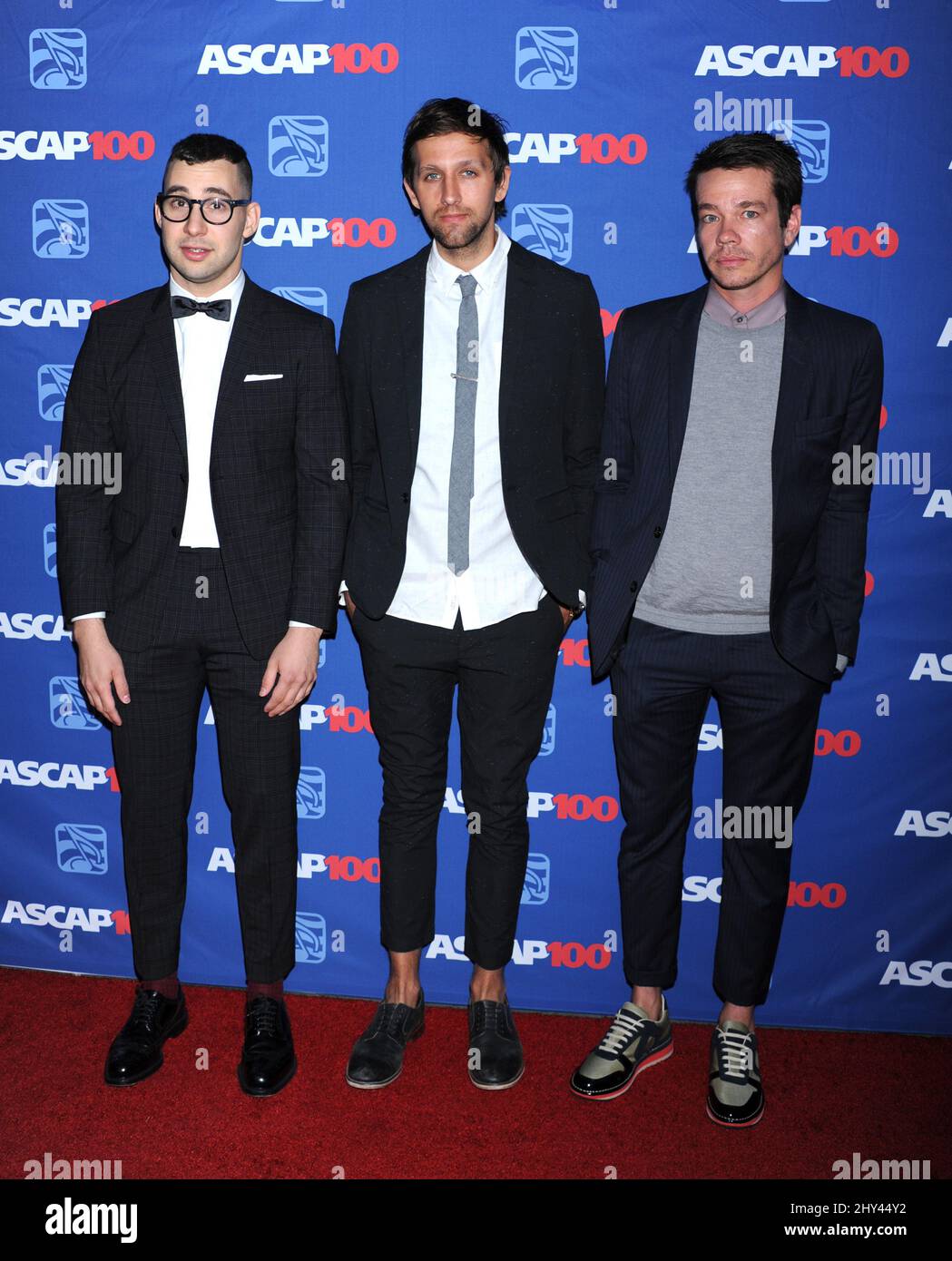 Nate Ristow Jack Antonoff, Andrew Dost and Nate Ruess attends the 31st annual ASCAP ...