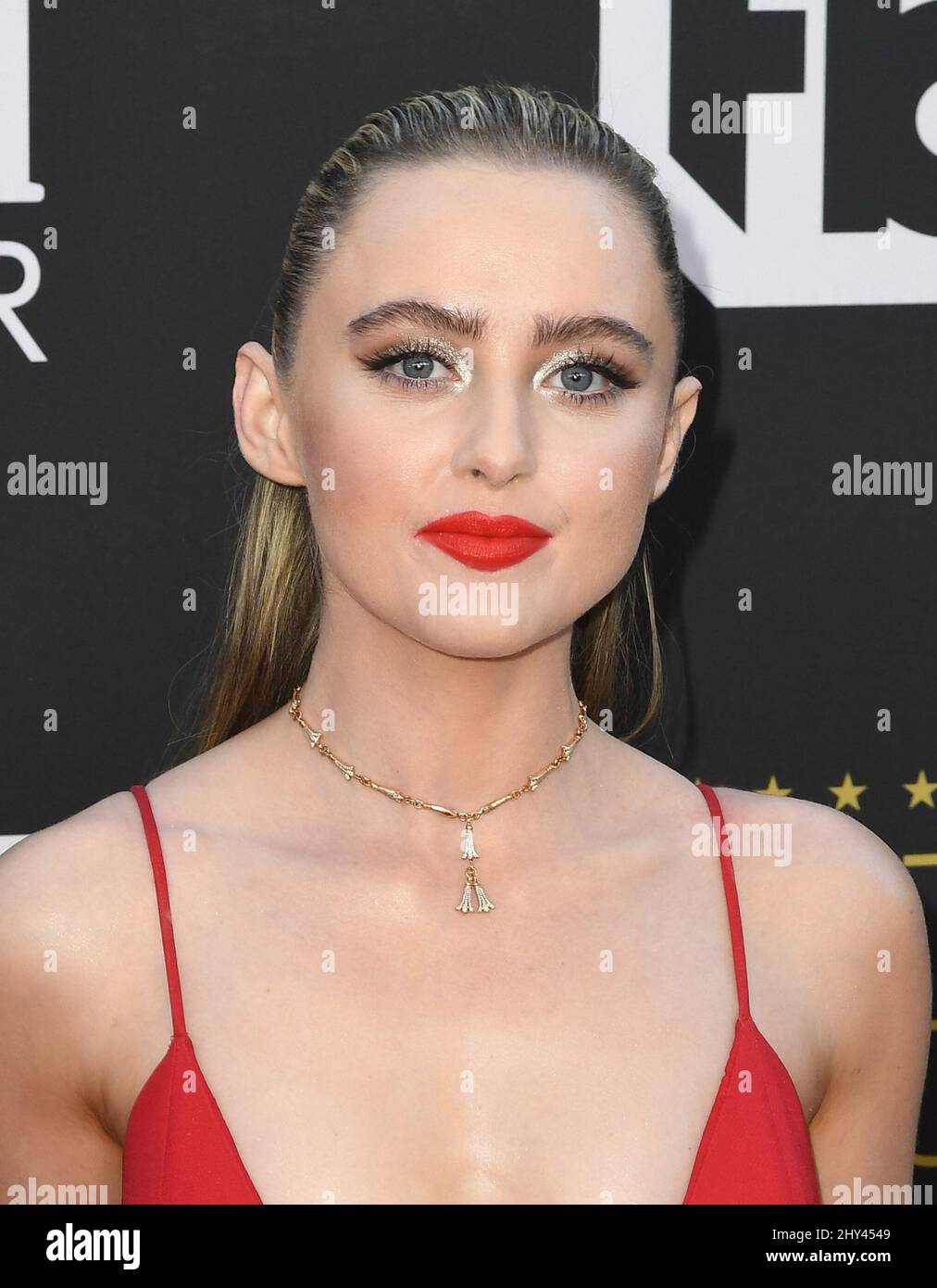 Kathryn Newton attends the 27th Annual Critics Choice Awards at Fairmont Century Plaza on March 13, 2022 in Los Angeles, California. Photo: Casey Flanigan/imageSPACE Credit: Imagespace/Alamy Live News Stock Photo