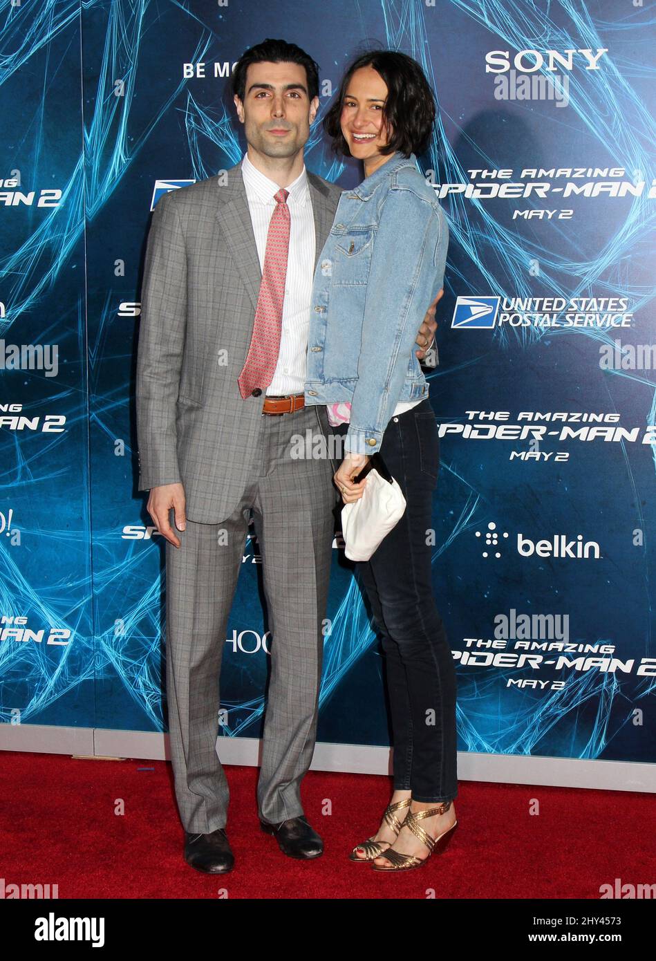 Louis Cancelmi and Elisabeth Waterston attends "The Amazing SpiderMan