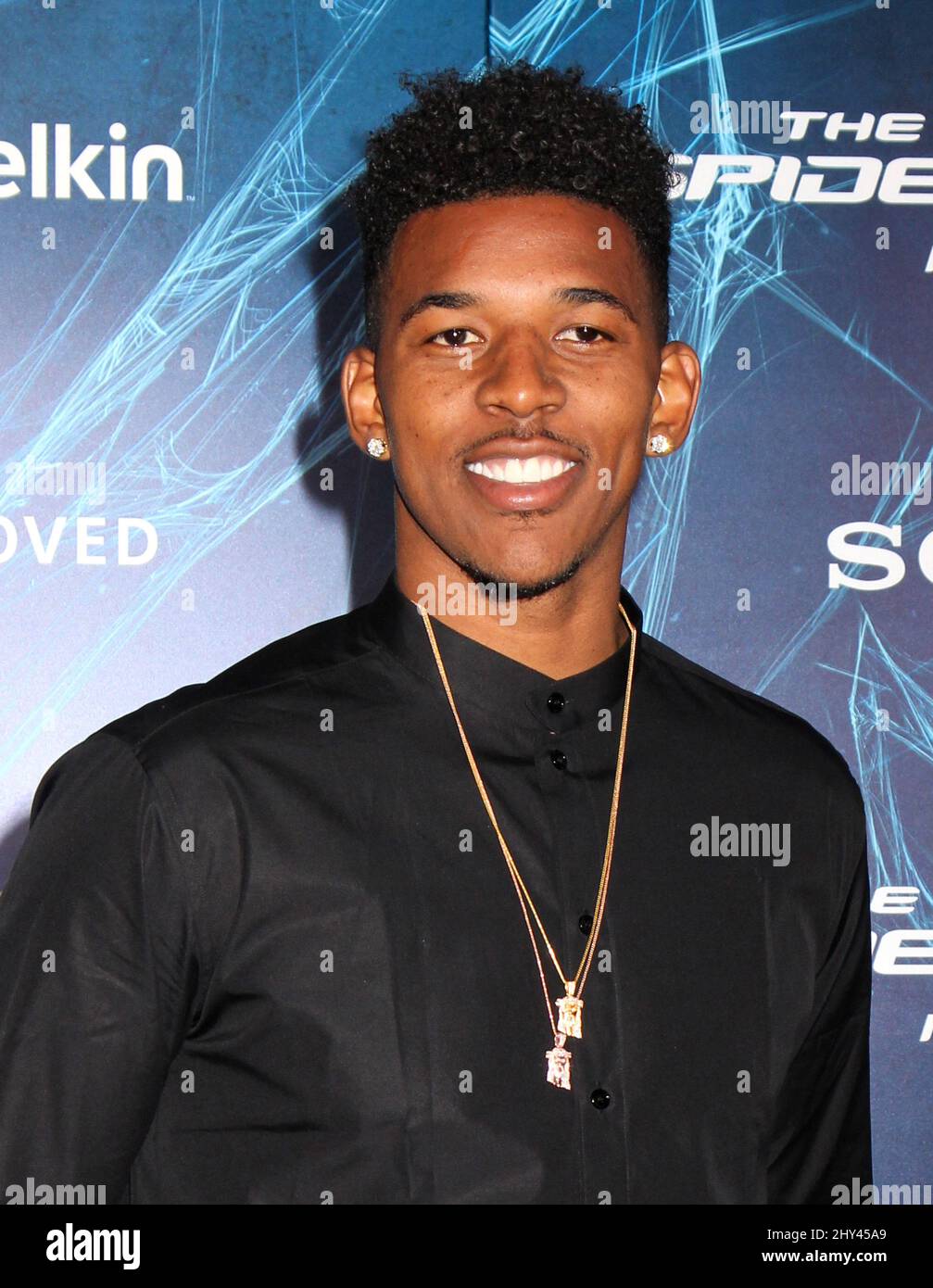 Nick Young attends "The Amazing SpiderMan 2" Premiere in New York