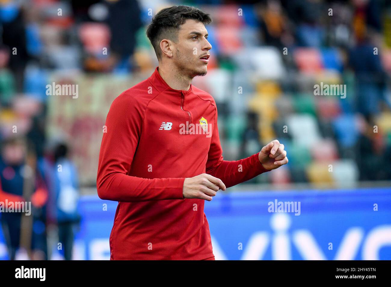 Udine, Italy. 13th Mar, 2022. Roma's Roger Ibanez da Silva portrait during Udinese Calcio vs AS Roma, italian soccer Serie A match in Udine, Italy, March 13 2022 Credit: Independent Photo Agency/Alamy Live News Stock Photo