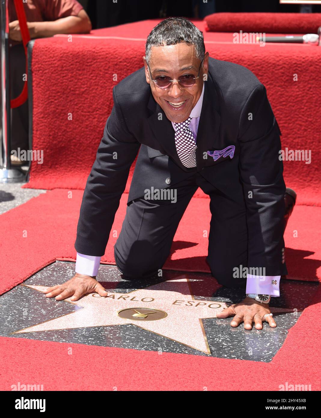 Giancarlo Esposito during the Hollywood Walk of Fame star ceremony for ...