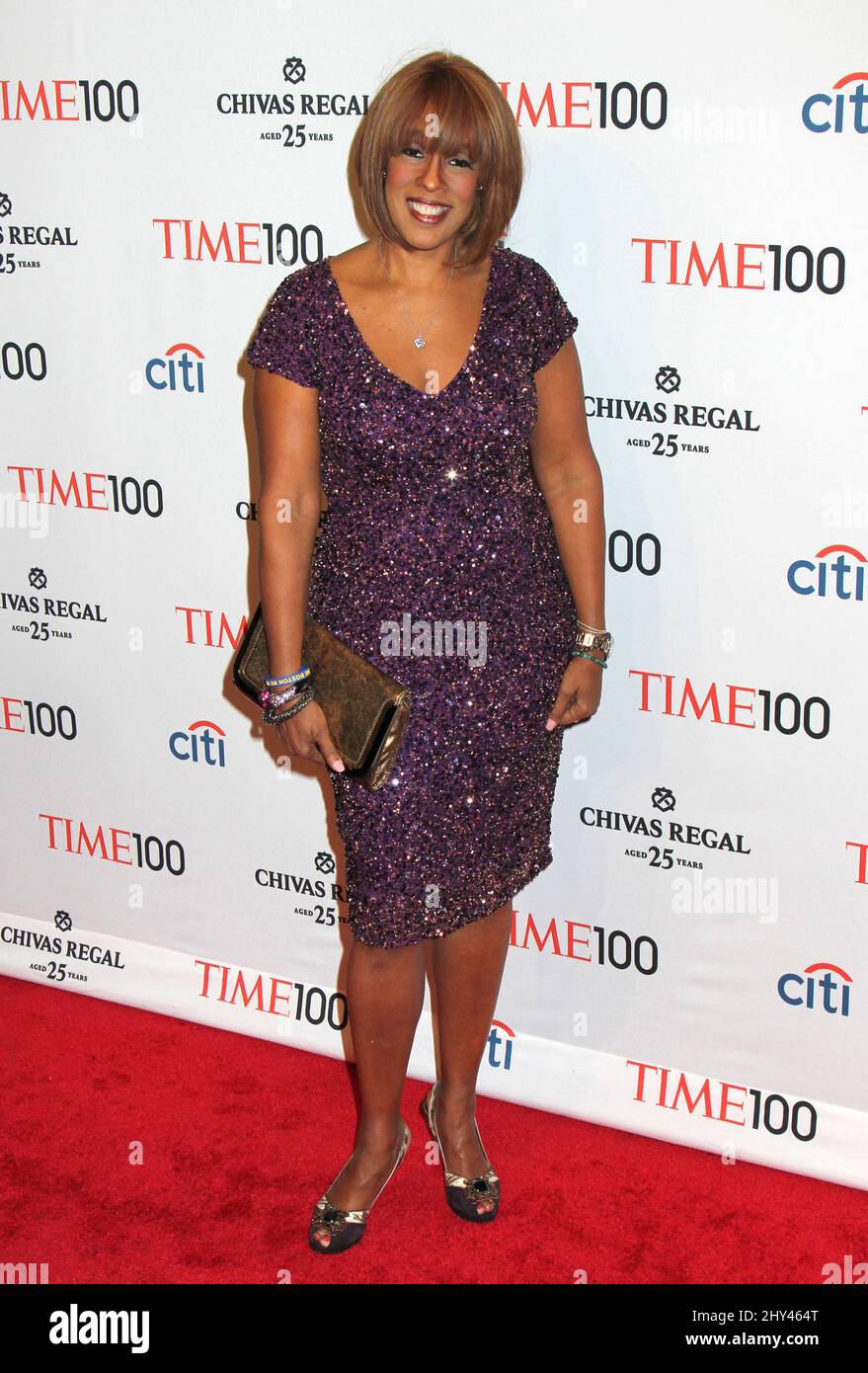Gayle King attending the TIME 100 Gala, TIME's 100 Most Influential People In The World - Held at the Jazz at Lincoln Centre Stock Photo
