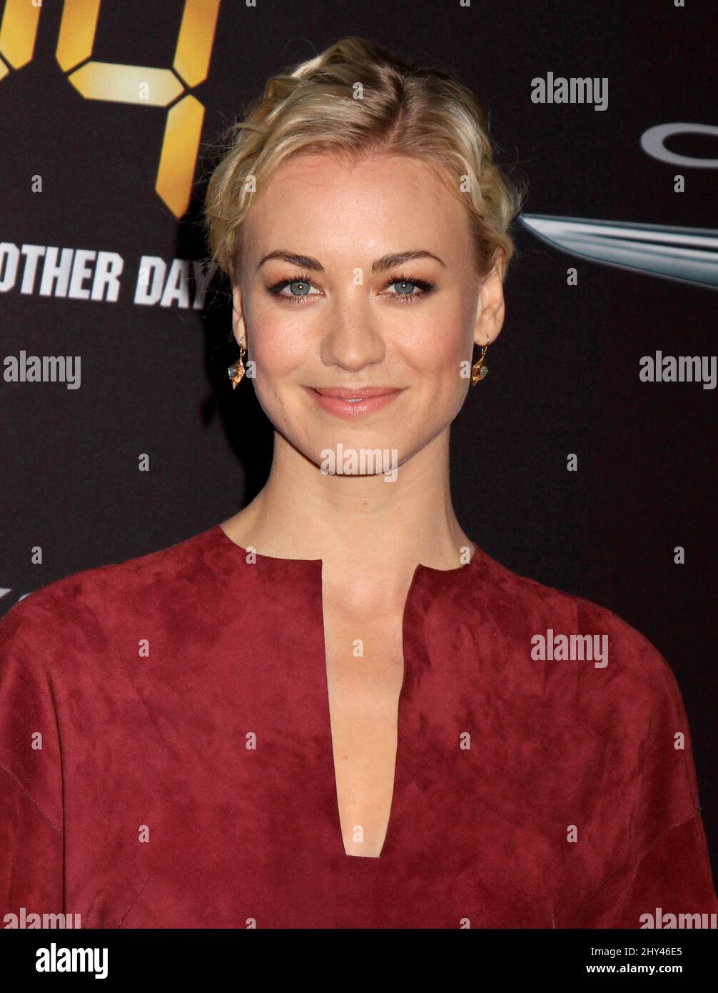 Yvonne Strahovski attending the 24: Live Another Day Premiere Event at The  Intrepid in New York Stock Photo - Alamy, image size:1006x1390