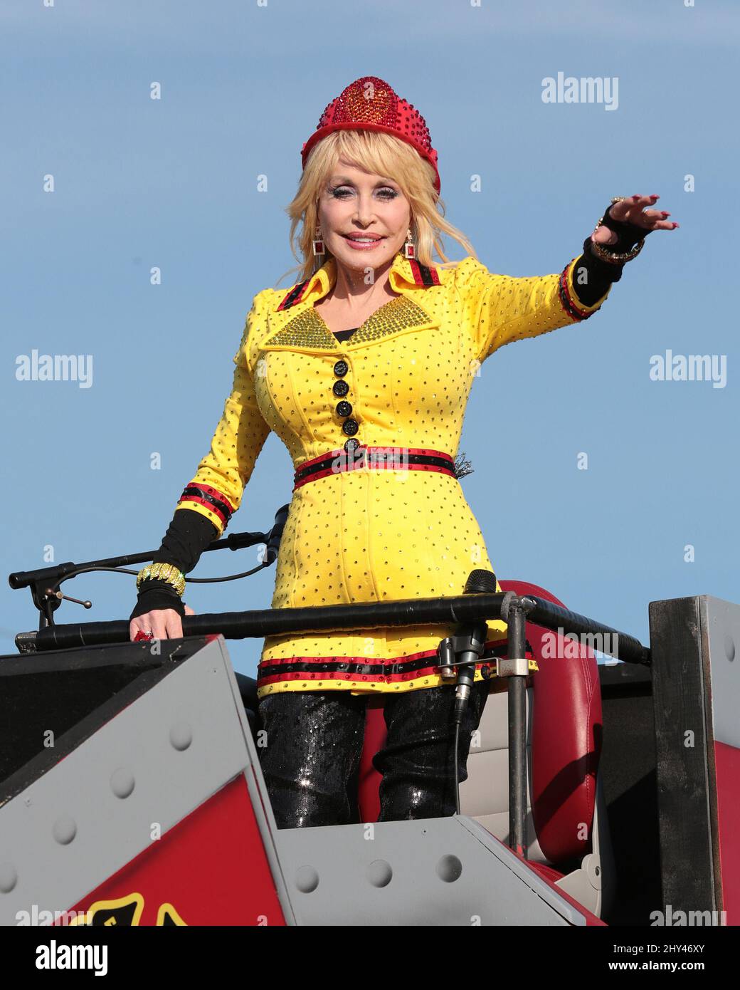 Dolly Parton attending Dolly Parton's 29th Annual Homecoming Parade on the  Parkway, at Dollywood in Pigeon Forge, Tennessee Stock Photo - Alamy