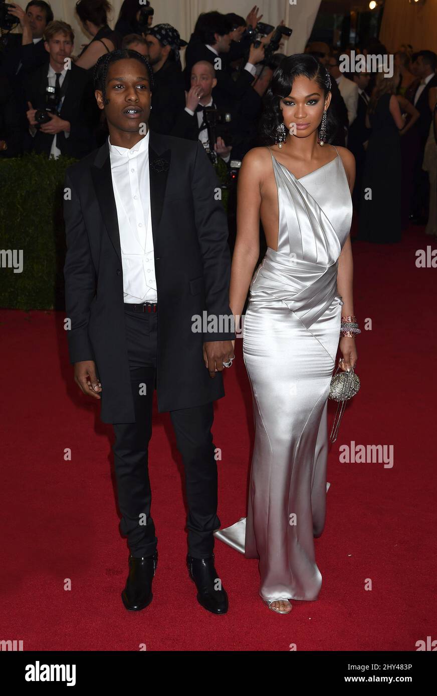 Asap rocky and chanel iman hi-res stock photography and images - Alamy