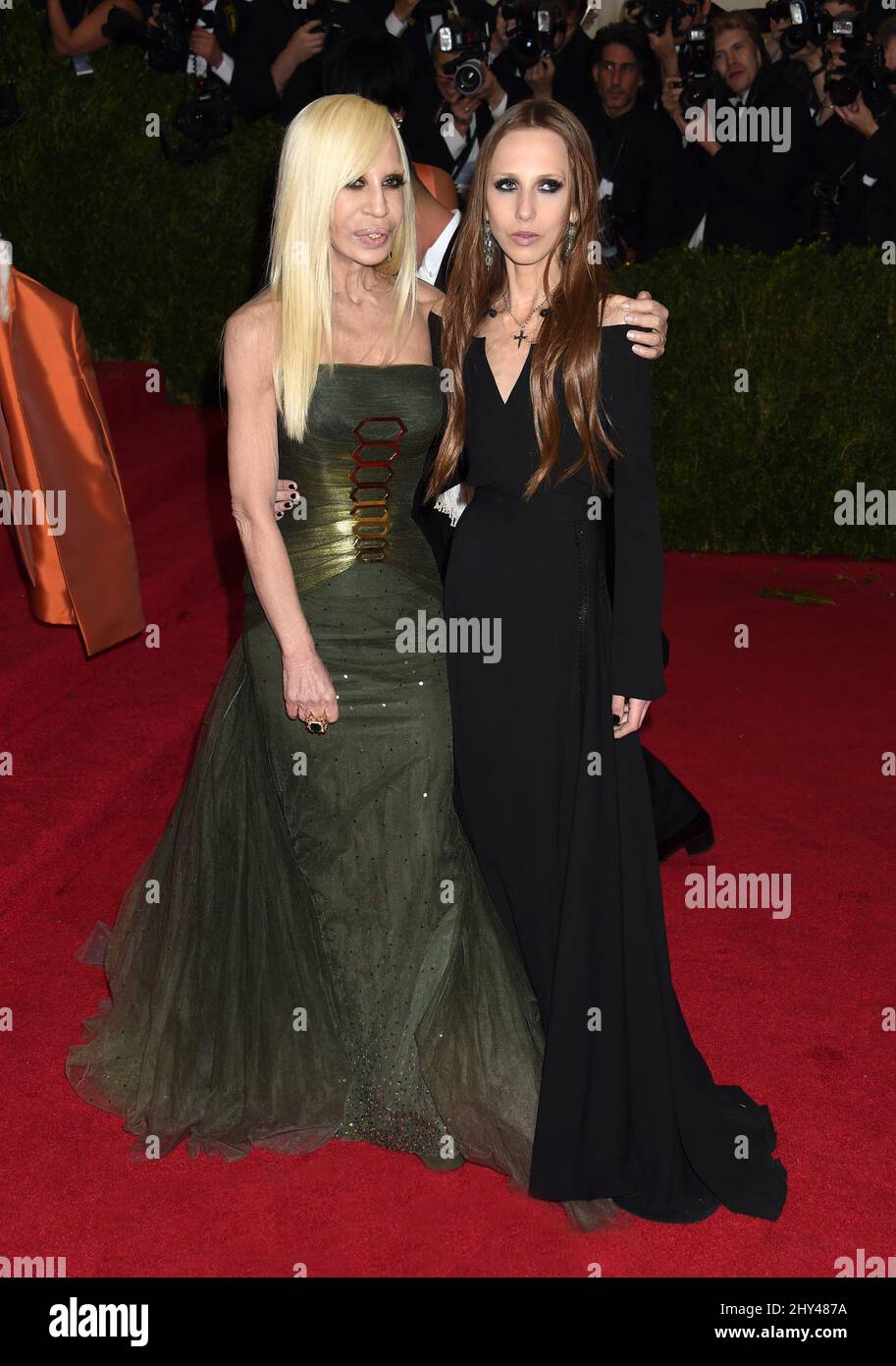 Donatella versace and allegra hi-res stock photography and images - Alamy