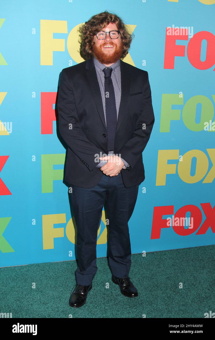 Zack Pearlman attending the FOX Networks 2014 Upfront Presentation Stock Photo