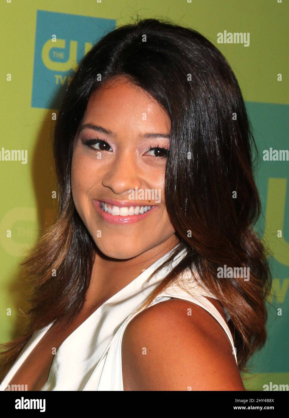 Gina Rodriguez attends CW Network's 2014 Upfront Presentation, Held at
