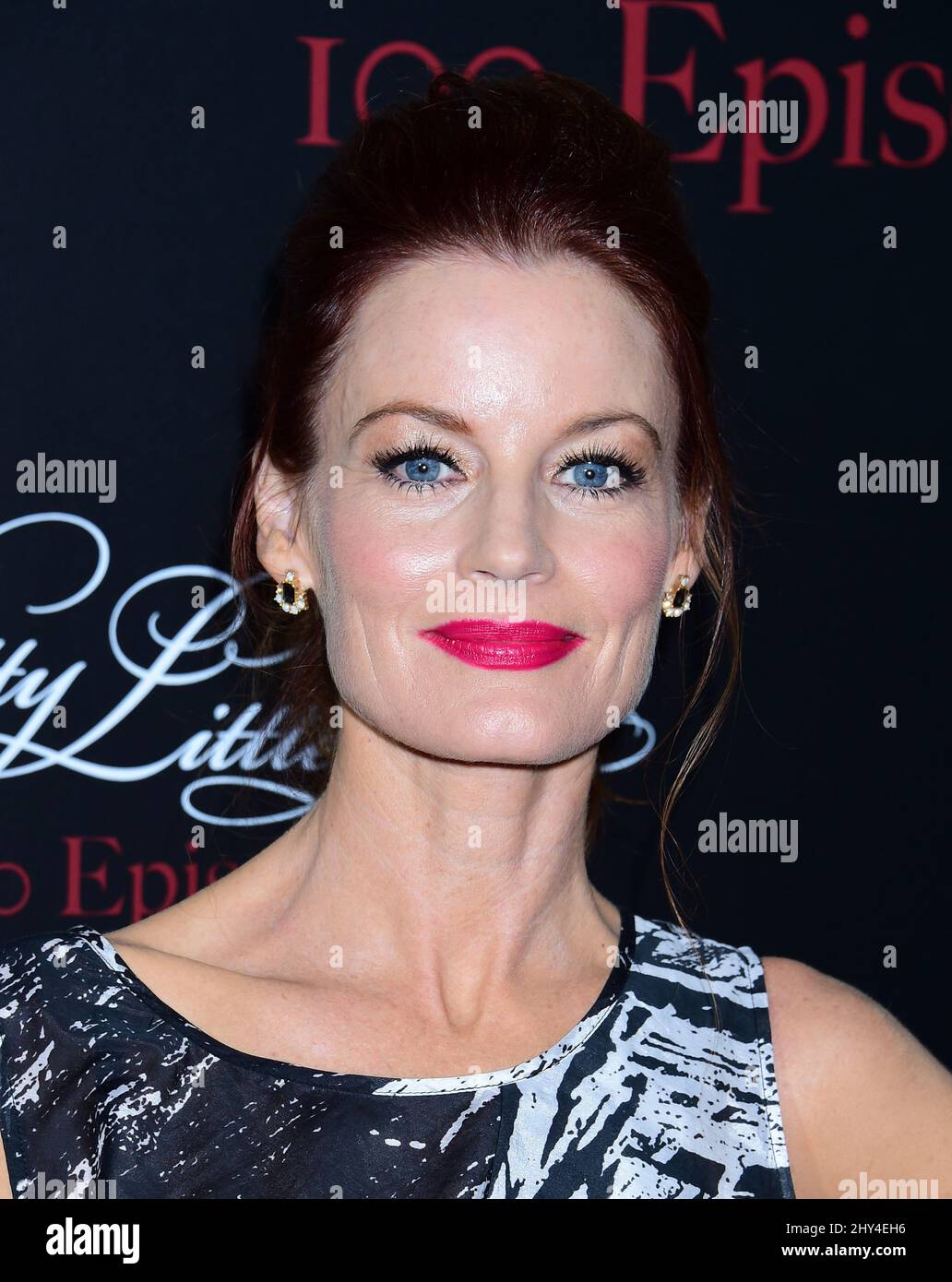 Laura Leighton attending the "Pretty Little Liars" 100th Episode
