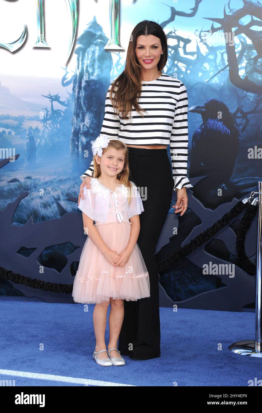 Ali Landry & Estela Monteverde attending the premiere of "Maleficent