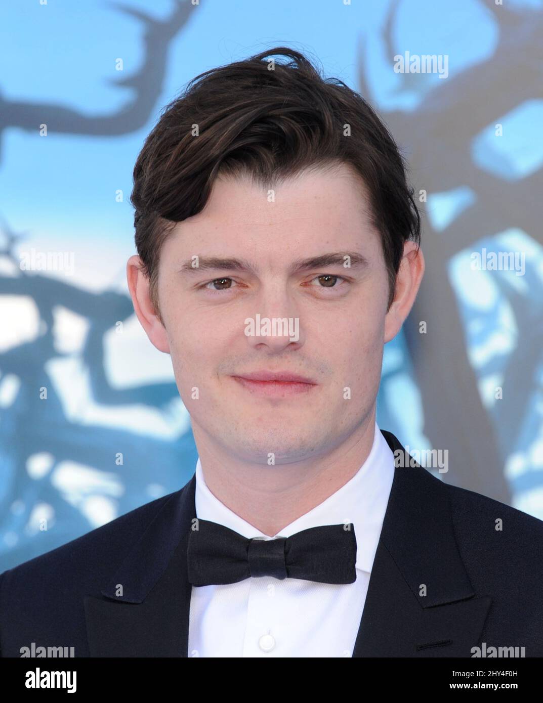 Sam Riley attending the premiere of 'Maleficent' in Los Angeles, California. Stock Photo