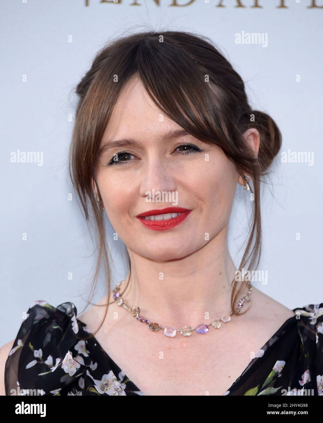 Emily Mortimer arrives at the 42nd AFI Lifetime Achievement Award