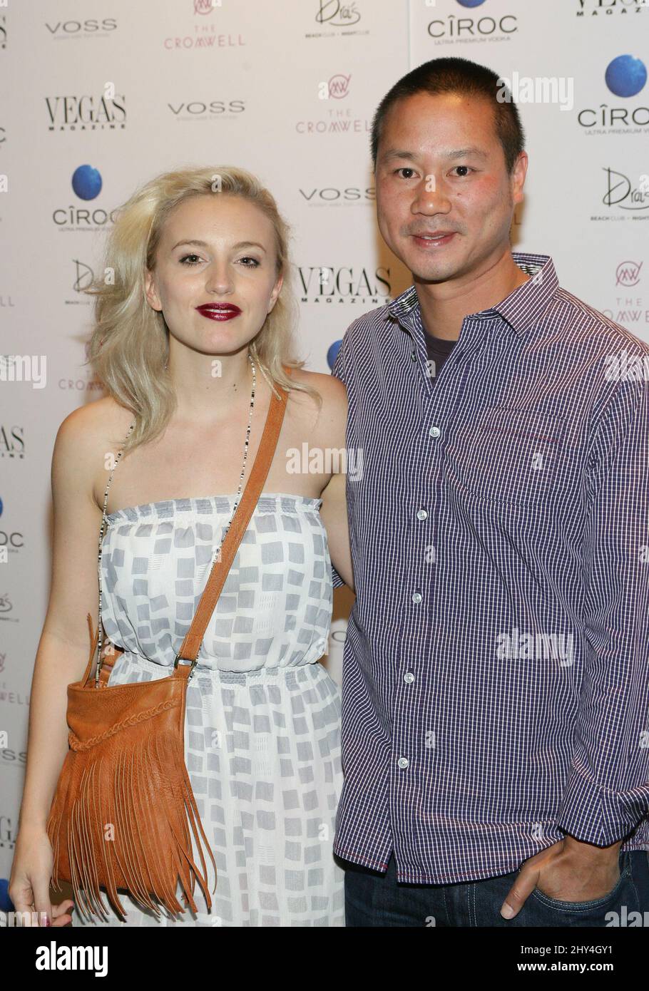 Alexandria Lee, Tony Hsieh attends Vegas Magazine Celebrates its 11th