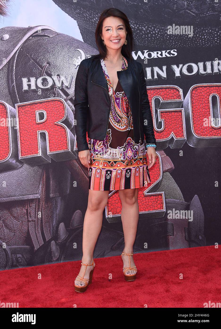 Ming-Na Wen attends the "How To Train Your Dragon 2" Los Angeles