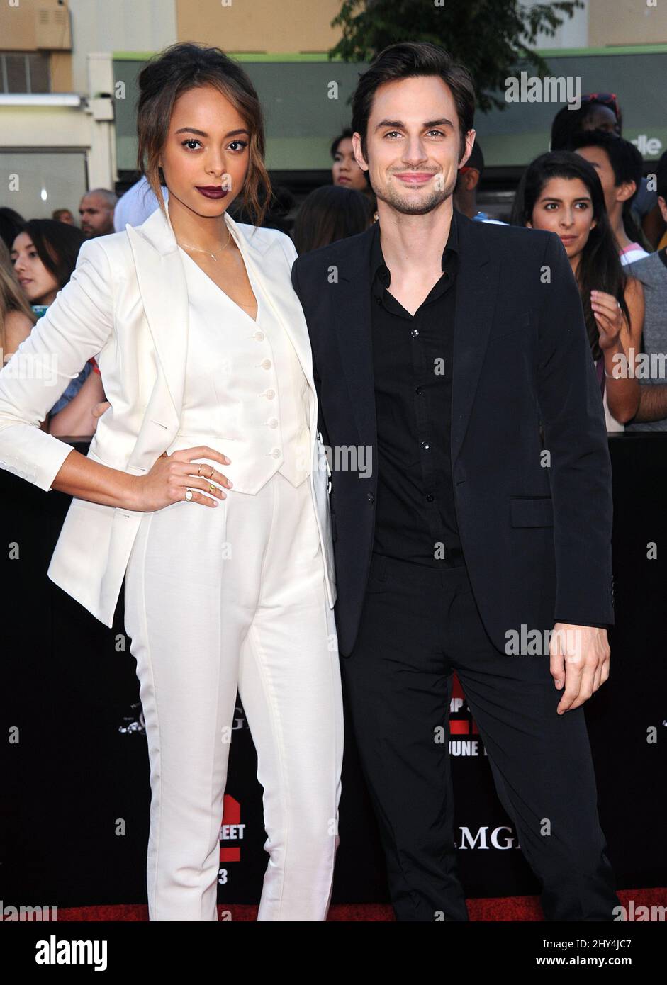 Amber Stevens & Andrew West attending the 22 Jump Street World Premiere