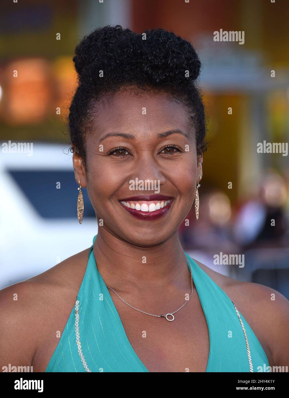 Tanya Wright attending the premiere for the seventh and final season of