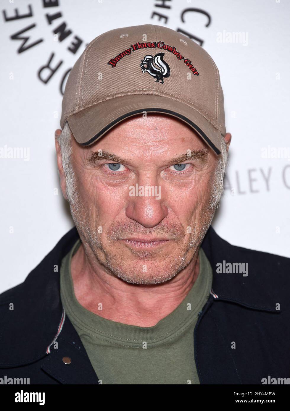 Ted Levine attending 'The Bridge' Season 2 premiere screening held at The Paley Center for Media in Beverly Hills, California. Stock Photo