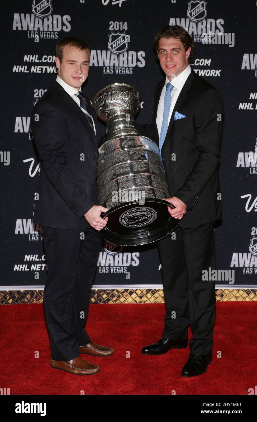2014 NHL Awards at Wynn Las Vegas Featuring: Michael Peca,Trevor Peca  Where: Las Vegas, Nevada, United States When: 24 Jun 2014 Stock Photo -  Alamy