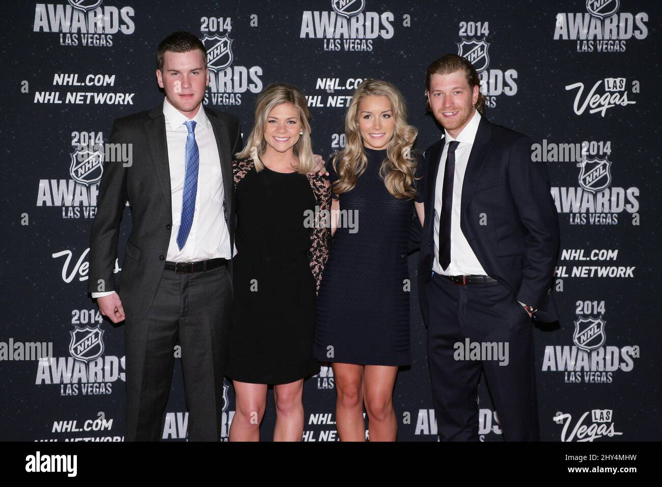 Guests, Ryanne Breton, Claude Giroux attends the 2014 NHL Awards at the