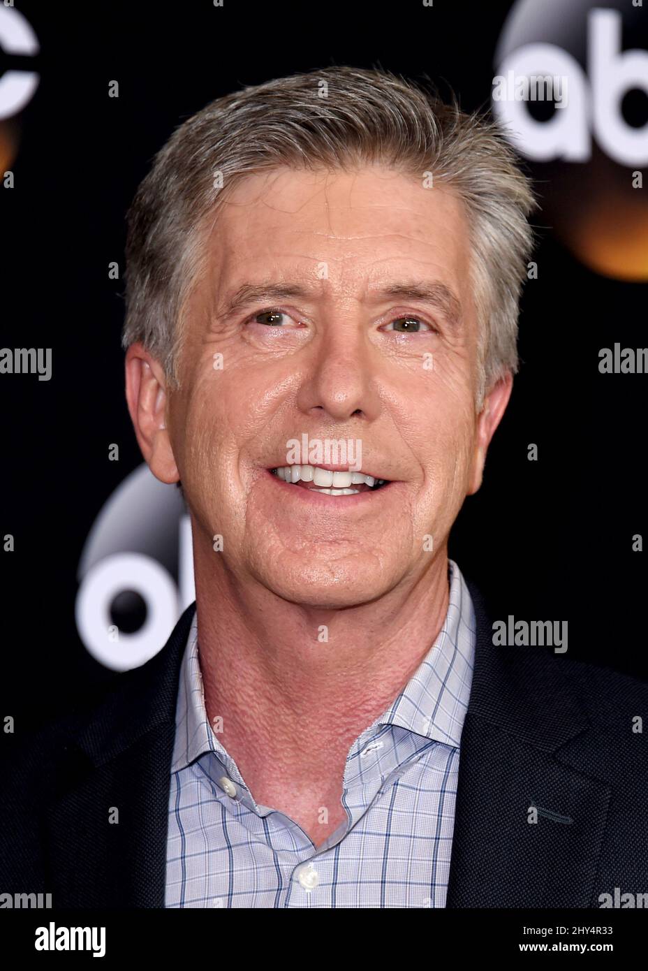 Tom Bergeron attending the ABC Summer Press Tour in Beverly Hills, California. Stock Photo