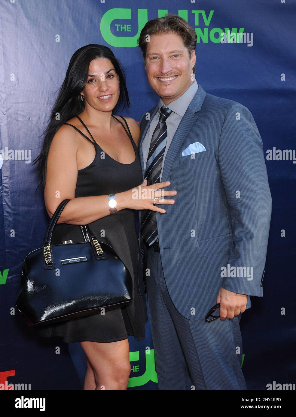 Sandy Kanan Sean Kanan attending the CBS-CW-Showtime Summer TCA Press Tour 2014 at ...