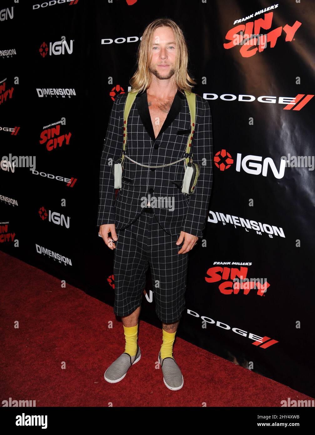 Greg Cipes attends the "Sin City: A Dame to Kill For" Comic-Con ...