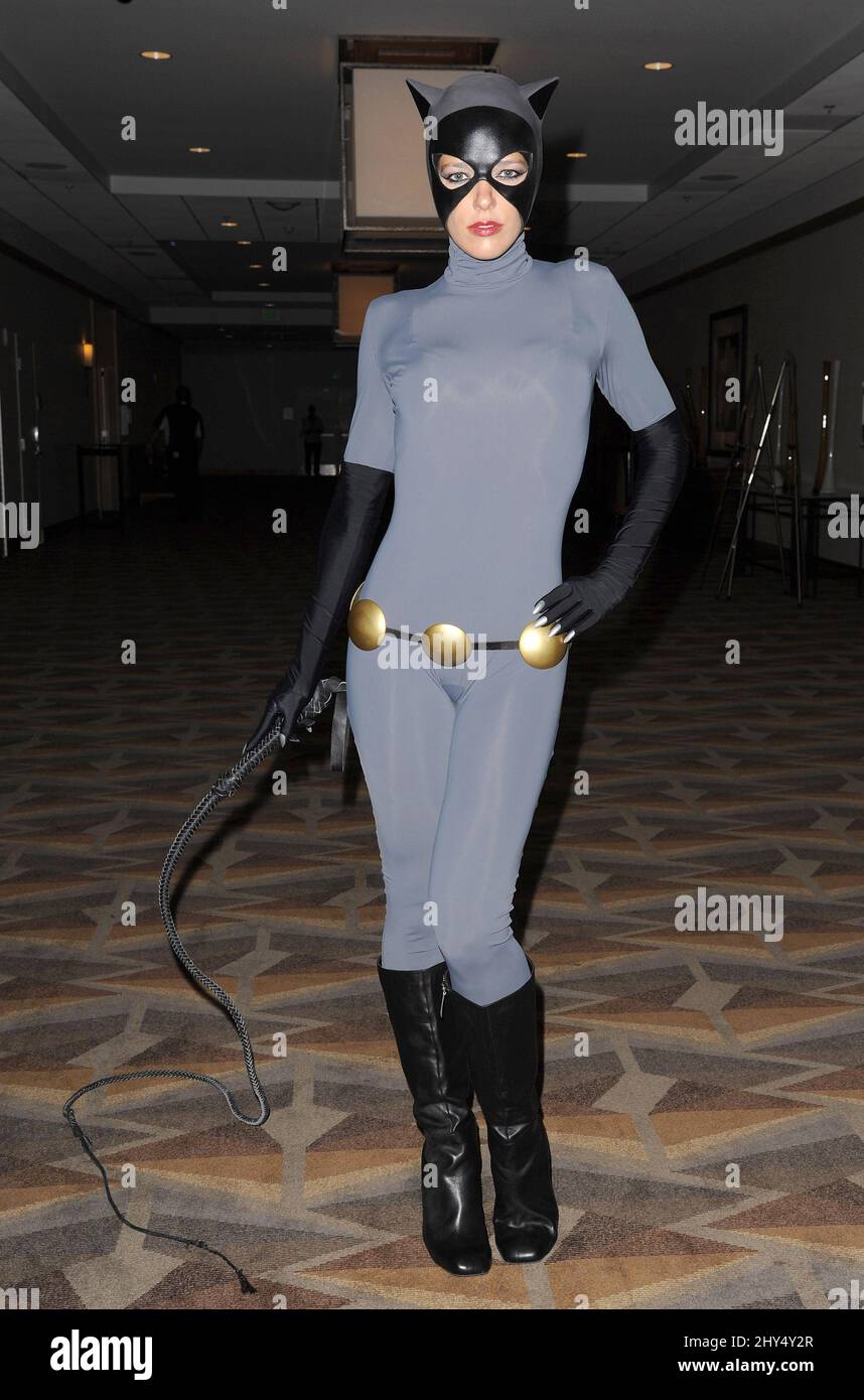 Adrianne Curry attending Comic-Con 2014 in San Diego, California. Stock Photo