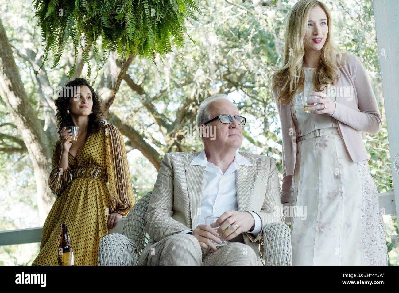 DEEP WATER, from left: Jade Fernandez, Tracy Letts, Rachel Blanchard