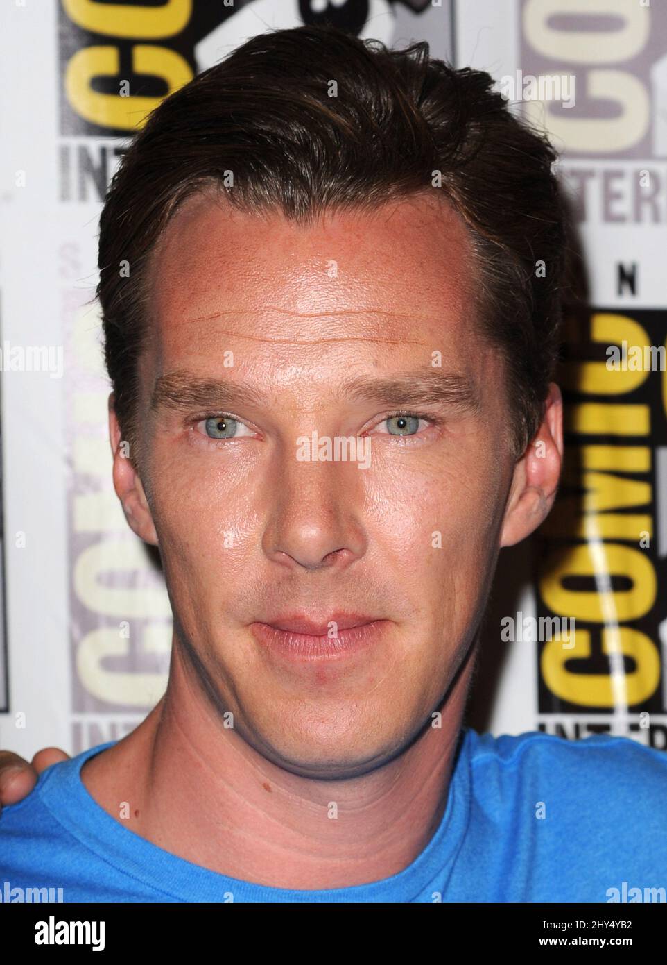 Benedict Cumberbatch attending Comic-Con 2014 in San Diego, California. Stock Photo