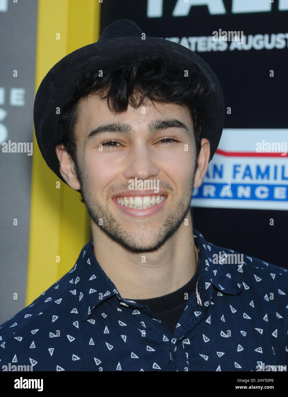 Max Schneider attending the "When The Game Stands Tall" world premiere