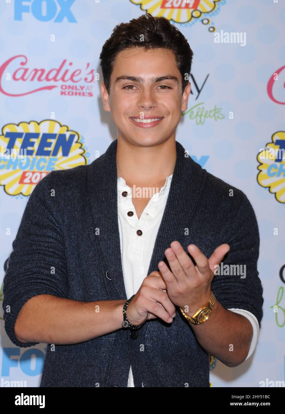 Jake T. Austin in the press room following the 2014 Teen Choice Awards held at the Shrine