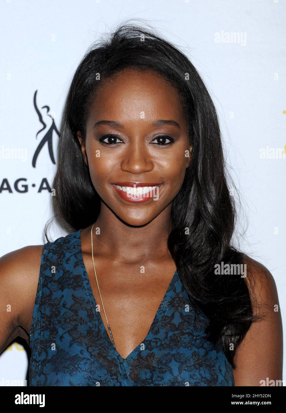 Aja Naomi King arriving for Television Academy's 66th Emmy Awards