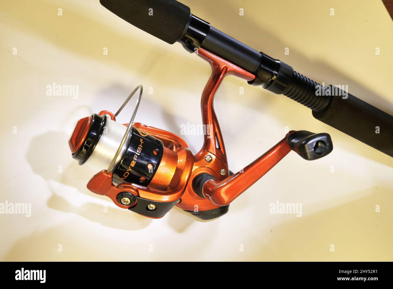 Open faced spinning reel hi-res stock photography and images - Alamy