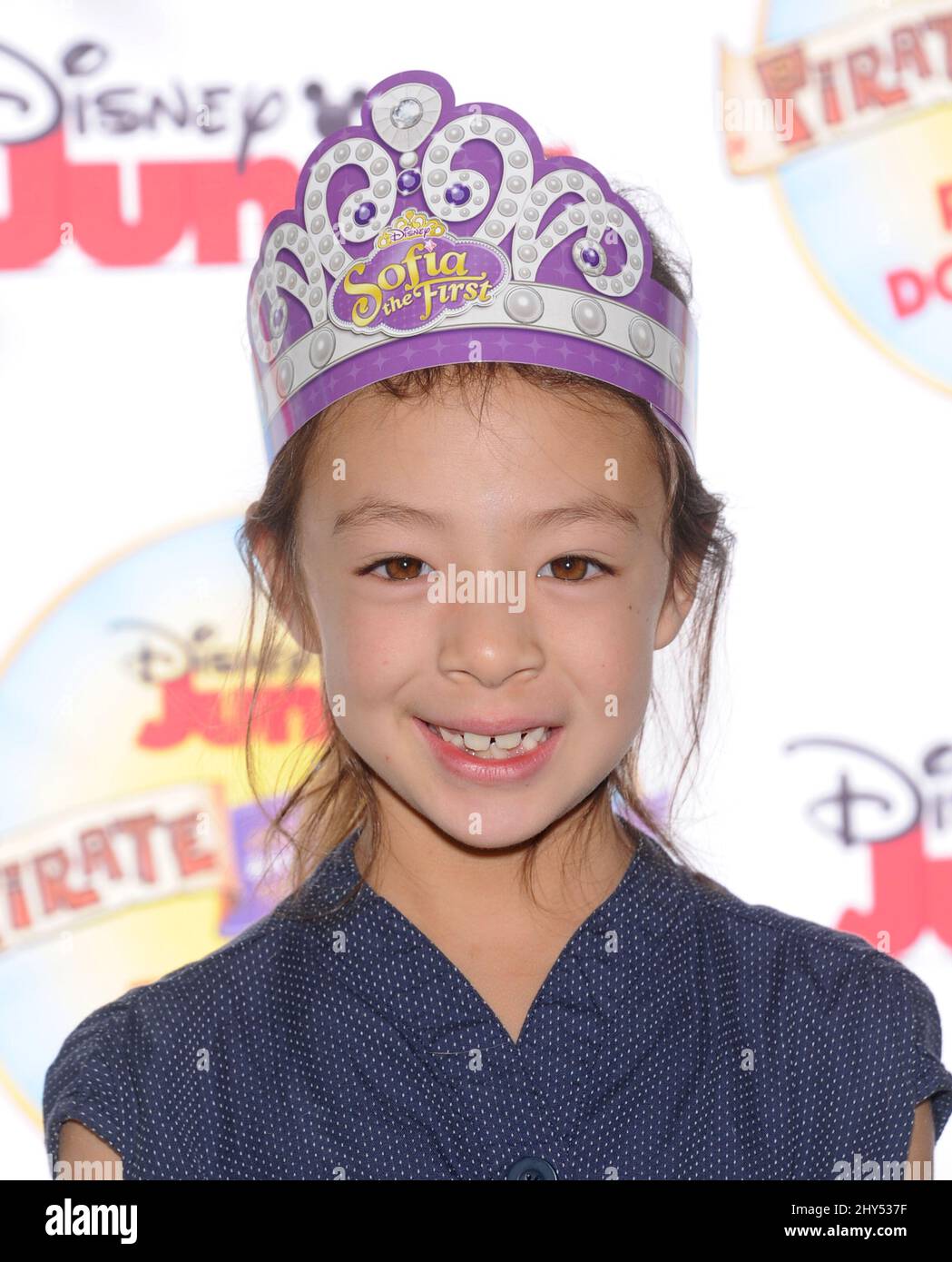 Aubrey AndersonEmmons attending Disney Junior's "Pirate and Princess