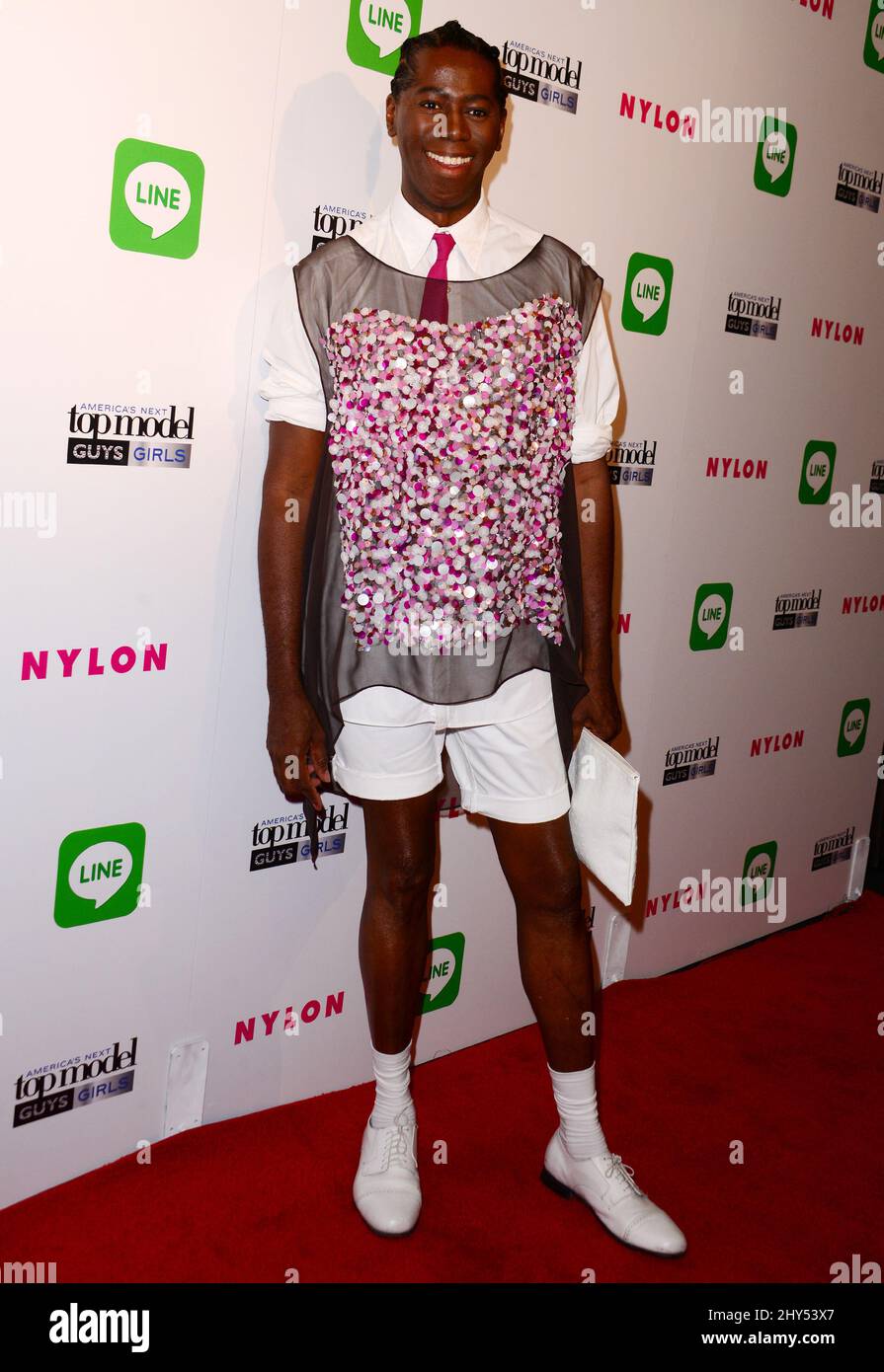 J. Alexander attends America's Next Top Model Cycle 21 Premiere Party