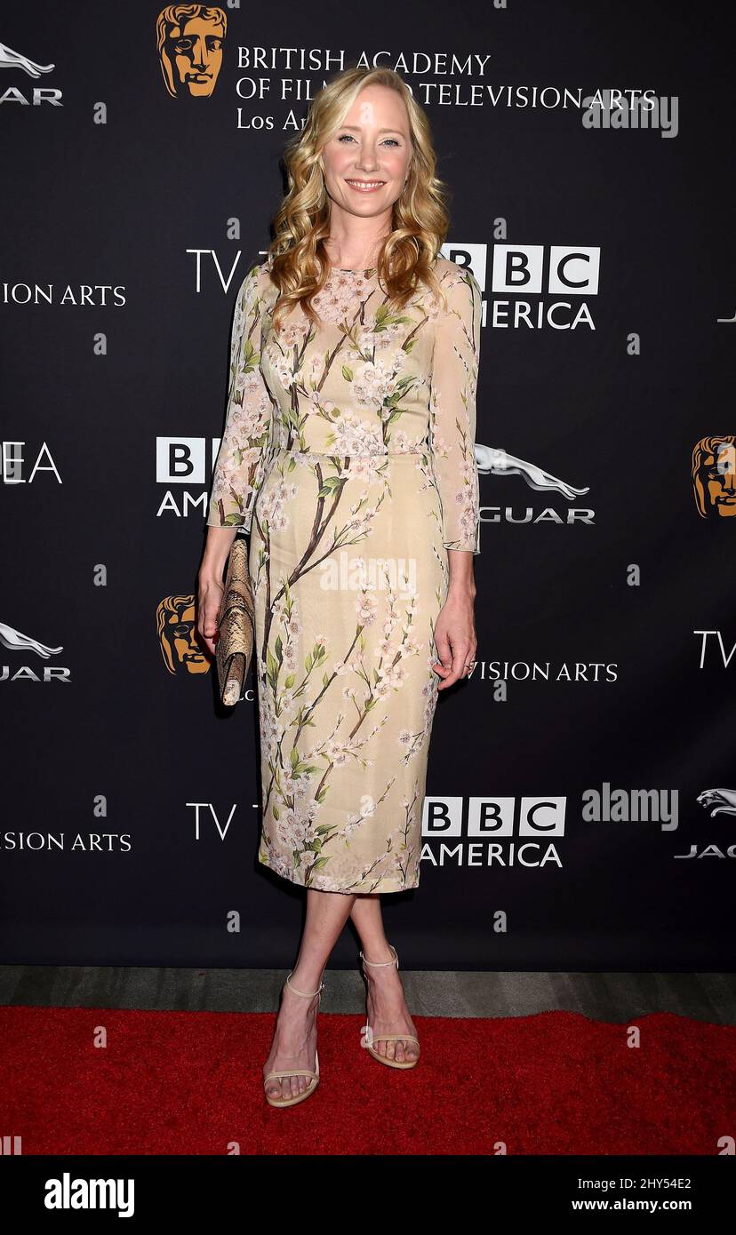 Anne Heche attending BAFTA Los Angeles TV Tea Stock Photo