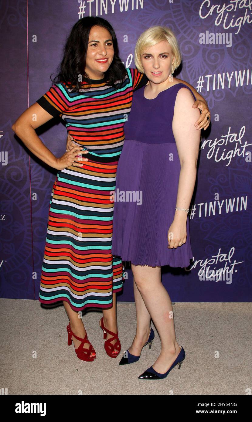 lena-dunham-and-jenni-konner-attending-the-66th-emmy-awards-performers