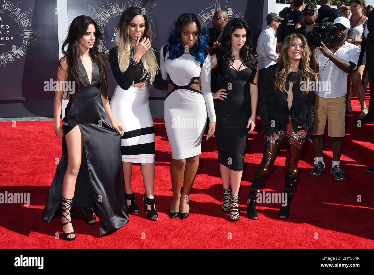 Fifth Harmony, 2014 MTV Video Music Awards - Arrivals - California. Stock Photo