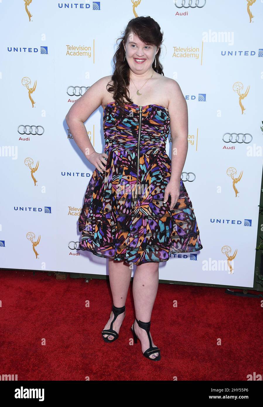 Jamie Brewer attending the 66th Emmy Awards Performers Nominee
